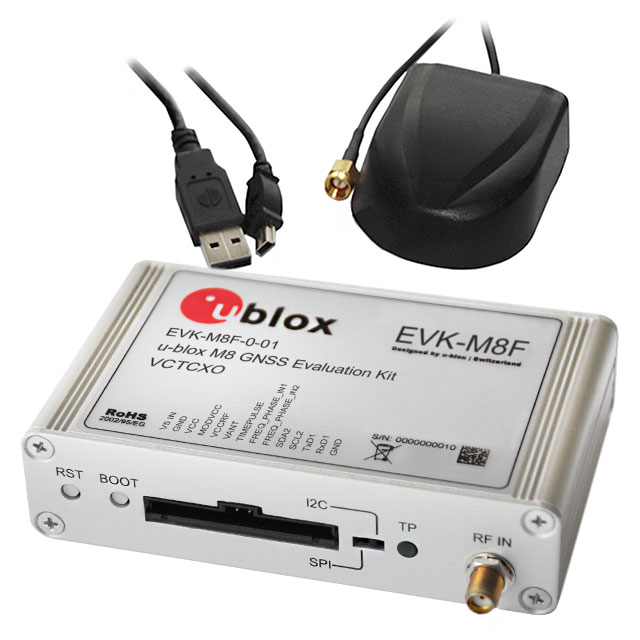 EVK-M8F u-blox  Cartes de kits d'évaluation et de développement RF